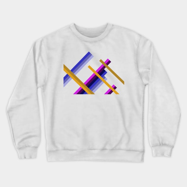 Leading lines Crewneck Sweatshirt by Russell102